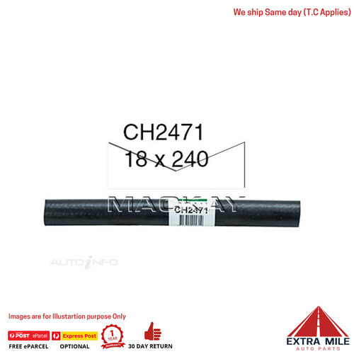 CH2471 Heater Hose For Ford Falcon AU1 4.0L I6 Petrol Manual & Auto Mackay