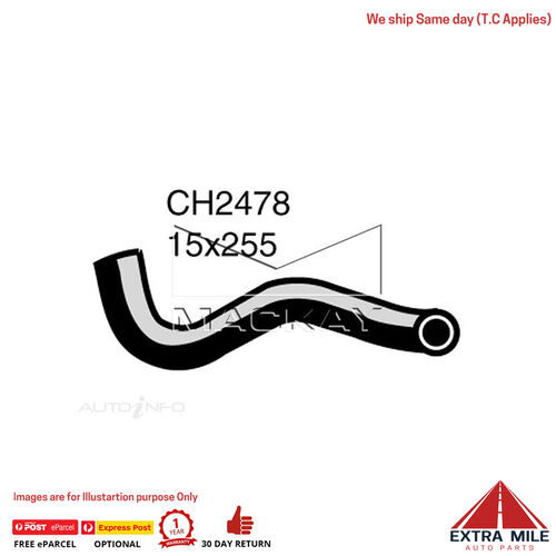 CH2478 Engine By Pass Hose For Ford Falcon AU1 4.9L V8 Ptl Manual&Auto Mackay