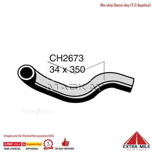 CH2673 Radiator Upper Hose For Mitsubishi Pajero NJ NK NL 2.8L I4 IC Turbo Diese