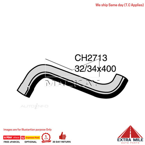 Mackay CH2713 Radiator Upper Hose For Ssangyong Musso 2.9L I5 Turbo Dsl Man&Auto