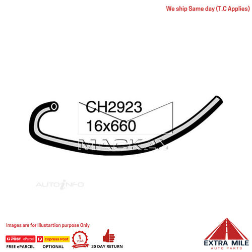 CH2923 Heater Hose for Daihatsu Rocky . 2.8L I4 Diesel Manual / Auto Mackay