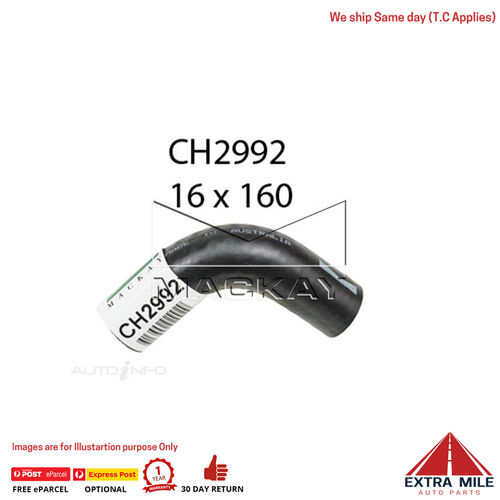 CH2992 Heater Hose for Toyota Camry MCV20R 3.0L V6 Petrol Manual & Auto Mackay