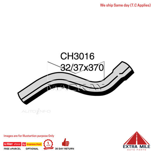 Bottom Hose for Toyota Hiace KZH100G KZH110G KZH120G 3.0L 1KZTE I4 8V Turbo