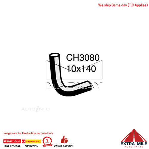 CH3080 Turbocharge Coolant Hose for Toyota LandCruiser HDJ100R 4.2L I6 Diesel Man Auto
