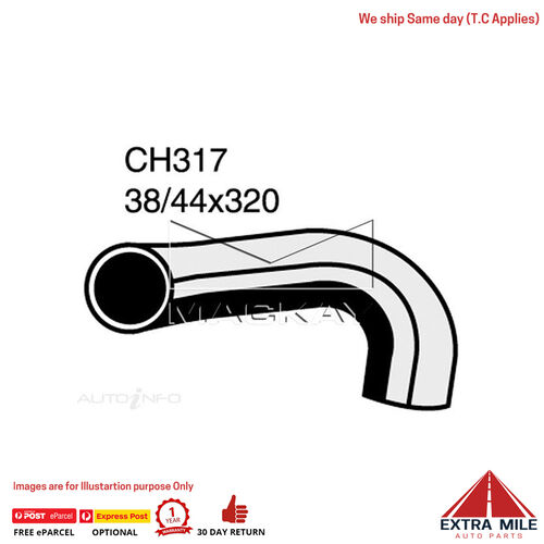 Mackay CH317 Top Hose For Ford ZEPHYR MARK II 1956-1962 Mackay