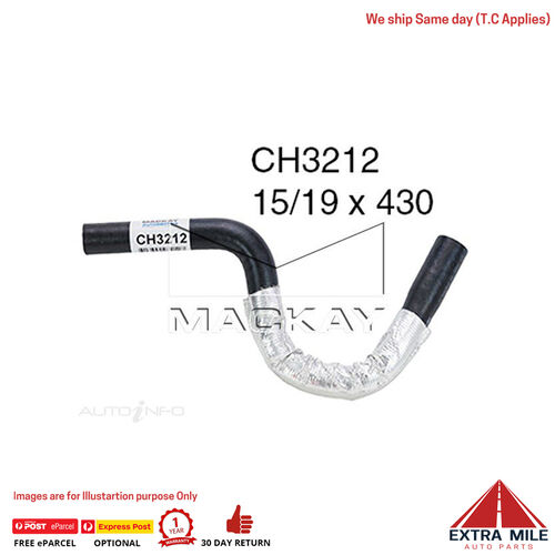 CH3212 Heater Hose for Nissan Patrol GU 3.0L I4 Turbo Diesel Manual & Auto