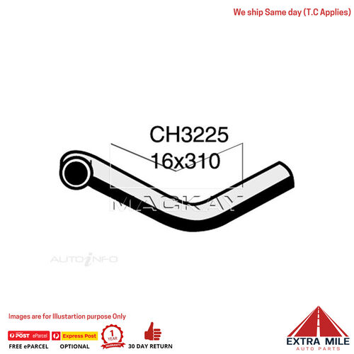 CH3225 Heater Hose for Toyota LandCruiser HJ75R 4.0L I6 Diesel Manual & Auto