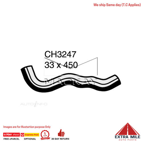  CH3247 Radiator Lower Hose For Mitsubishi Lancer Cg Ch 2.0L I4 Ptl Man&Auto