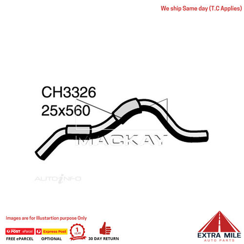 Mackay Coolant Recovery Tank Hose For Ford Falcon BA 5.4L V8 Petrol Manual /Auto