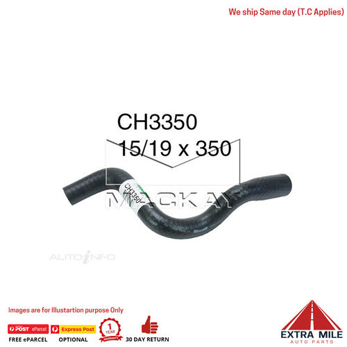 CH3350 Heater Hose For Ford Focus LR 1.8L I4 Petrol Manual & Auto Mackay