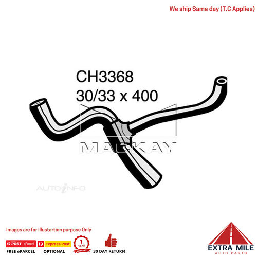 Mackay CH3368 Radiator Lower Hose For Ford Focus LR 1.8L I4 Petrol Manual & Auto