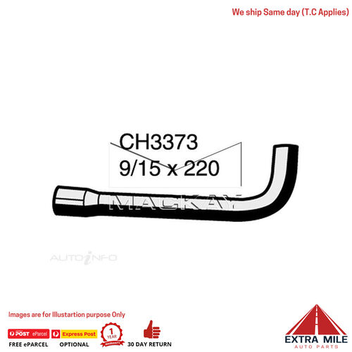 CH3373 Engine By Pass Hose for Nissan Laser R31 3.0L I6 Petrol Manual & Auto