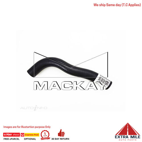 Mackay CH3432 Radiator Lower Hose For Mazda 323 BJ 1.8L I4 Petrol Manual/Auto