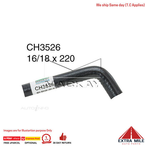 CH3526 Heater Hose for Toyota Hilux LN106R 2.8L I4 Diesel Manual & Auto Mackay