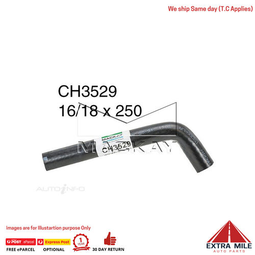 CH3529 Heater Hose for Toyota Hilux LN106R 2.8L I4 Diesel Manual & Auto Mackay