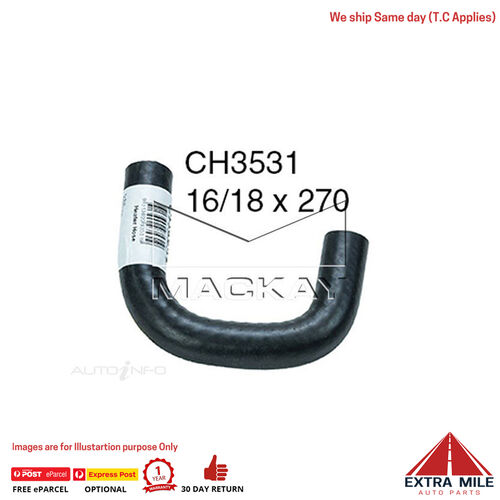 CH3531 Heater Hose for Toyota Hilux LN106R 2.8L I4 Diesel Manual & Auto Mackay