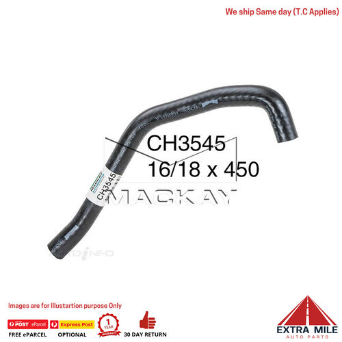 CH3545 Heater Hose for Toyota LandCruiser HZJ75R 4.2L I6 Diesel Manual & Auto