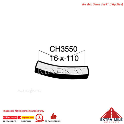 CH3550 Heater Hose for Toyota LandCruiser VDJ79R 4.5L V8 Turbo Diesel Manual & Auto