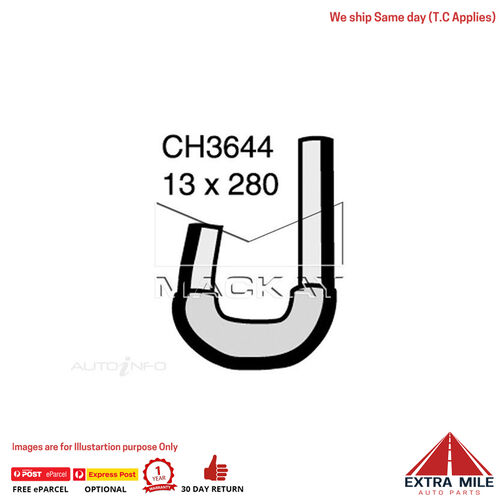 CH3644 Engine By Pass Hose for Nissan Patrol GU 4.8L I6 Petrol Manual & Auto