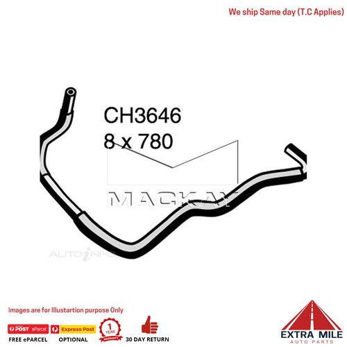 CH3646 Engine By Pass Hose for Nissan Patrol GU 4.8L I6 Petrol Manual & Auto