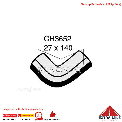 CH3652 Engine By Pass Hose for Nissan Navara D22 3.3L V6 Petrol Manual & Auto