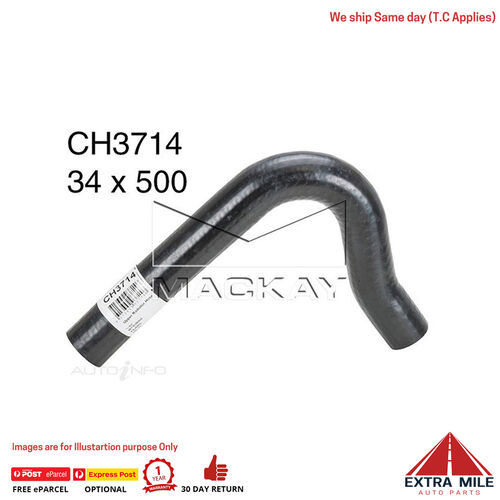  CH3714 Radiator Upper Hose For Mitsubishi Pajero NM NP 3.5L V6 Ptl Man&Auto