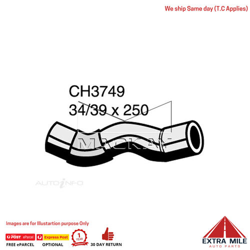 CH3749 Top Hose for Nissan 300ZX 3.0 Litre Twin Turbo Mackay