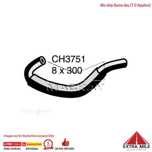 Engine By Pass Hose For Toyota LandCruiser GRJ120R 4.0L V6 Petrol Manual & Auto