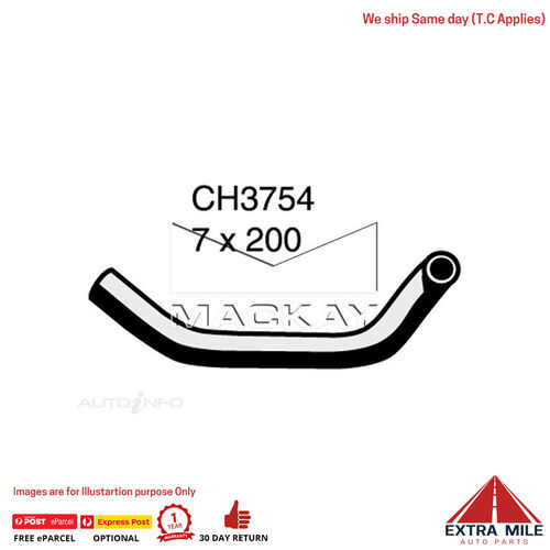 Engine By Pass Hose For Toyota LandCruiser GRJ120R 4.0L V6 Petrol Manual & Auto