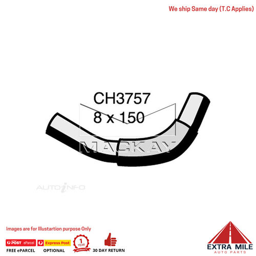 Engine By Pass Hose For Toyota LandCruiser GRJ120R 4.0L V6 Petrol Manual & Auto