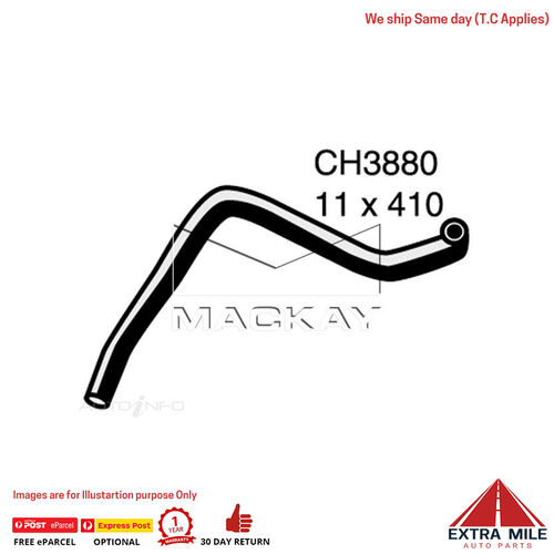 CH3880 Bypass Hose for Saab 900 93 2.0 Litre Turbo Return Hose