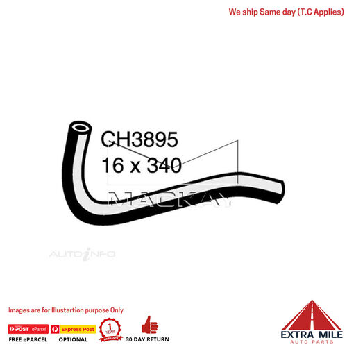 Mackay Heater Hose For Mitsubishi Pajero NH 2.5L IC Turbo Diesel Manual / Auto