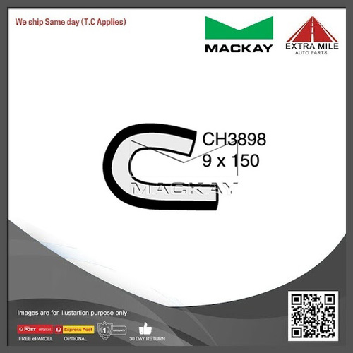 Mackay Heater Hose For Mitsubishi Triton MJ 2.5L I4 Turbo Manual/Auto-CH3898