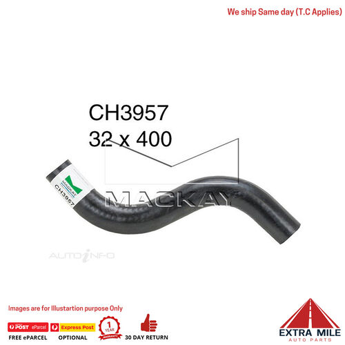 Mackay CH3957 Radiator Upper Hose For Hyundai Getz TB 1.6L I4 Petrol Manual/Auto