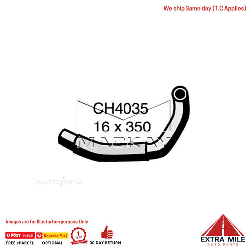 CH4035 Heater Hose for Mitsubishi Triton MK 3.0L V6 Petrol Manual / Auto Mackay