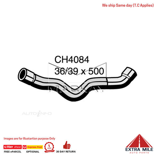  CH4084 Radiator Lower Hose For Mercedes Benz E240 W210 2.4L V6 Ptl Man&Auto