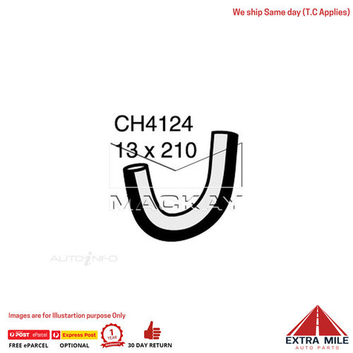 CH4124 Engine By Pass Hose for Toyota Camry ACV40R 2.4L I4 Petrol Manual & Auto