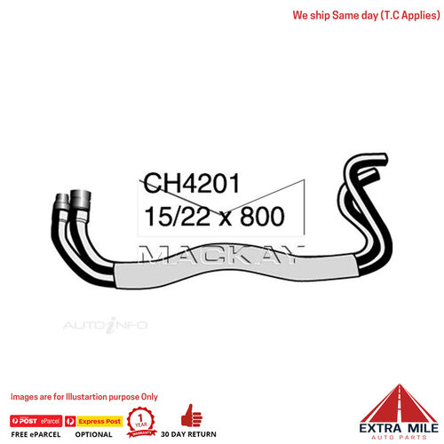 CH4201 Heater Hose for Rear Holden Commodore VE 6.0L V8 Petrol Manual / Auto