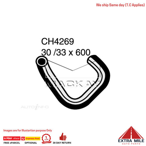  CH4269 Radiator Lower Hose For Toyota Corolla Nze121R 1.5L I4 Ptl Man&Auto