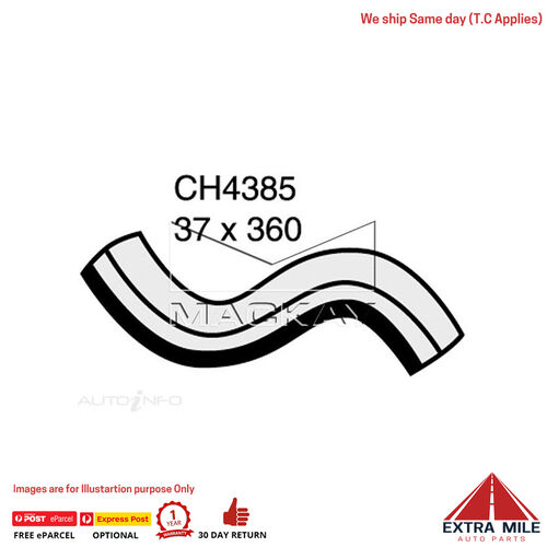 CH4385 Bottom Hose for Toyota Corolla CDE120R CDE120L 2.0L 1CDFTV Turbo Diesel