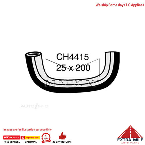 CH4415 Engine By Pass Hose for BMW 1502 . 1.6L I4 Petrol Manual / Auto Mackay