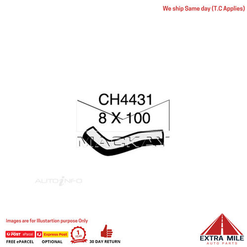 CH4431 Crankcase Ventilation Hose for PCV for Toyota Camry SXV20R 2.2L 5SFE PCV Valve to RCover