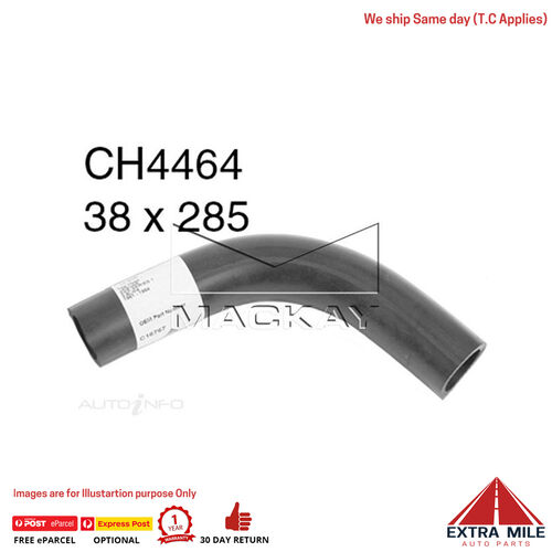  CH4464 Radiator Upper Hose For Jaguar E Type Series 1 3.8L I6 Ptl Man&Auto