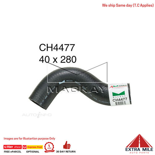 Mackay CH4477 Radiator Lower Hose For Nissan 300ZX Z31 3.0L V6 Ptl Manual & Auto