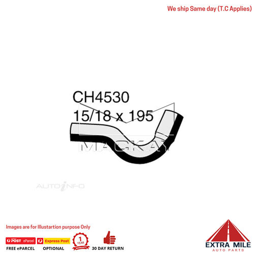 Transmission Oil Cooler Coolant Hose for Ford Territory Sy 4.0L (6Cyl) Inlet