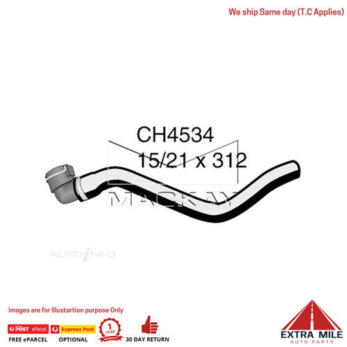 CH4534 Auto Transmission Oil Cooler Hose For Ford Falcon BF 4.0L I6 Ptl Manual &