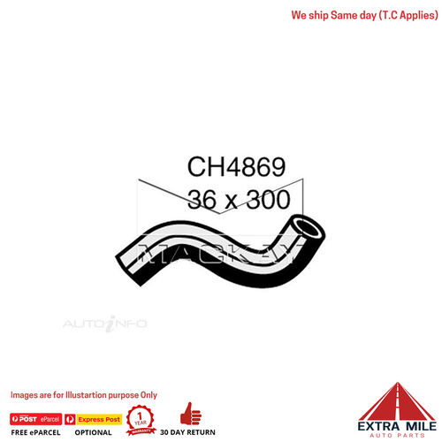 Mackay Radiator Upper Hose For Subaru Forester SG 2.5L F4 Turbo Petrol Manual