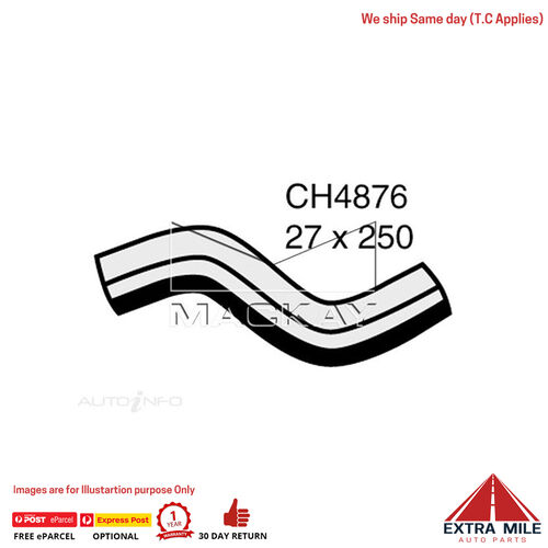  CH4876 Radiator Upper Hose For Left Subaru Outback BH 3.0L F6 Ptl Man&Auto
