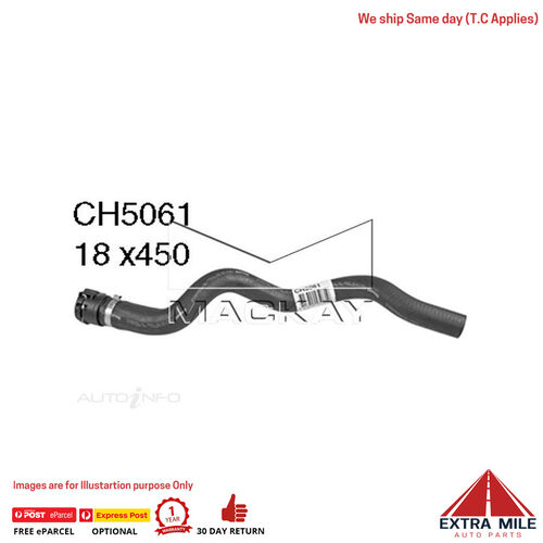 CH5061 Heater Hose for Holden Cruze JG 1.8L I4 Petrol Manual / Auto Mackay