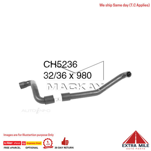  CH5236 Radiator Lower Hose For Volkswagen Transporter T4 2.4L I5 Dsl Man&Auto